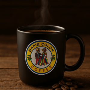 Taza Negra Wapin Colón